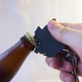 Brooklyn keychain bottle opener