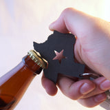 Texas keychain bottle opener